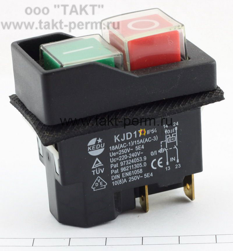 Выкл  св.станок компрессор нового образца (5 контактов) № 131(b)