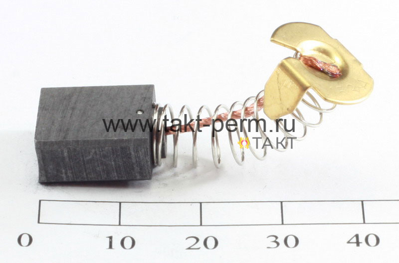 Щетки Макита-153 (пара) 6,5х13,5х18 (Отстрел 1, пружина, пятак-уши) №605