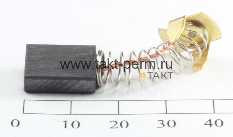 Щетки 5х11х15 Отстрел 1, пружина, пятак-уши Макита-308 (пара) №611
