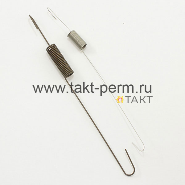 Комплект пружин автоматической регулировки обротов (1-газовая тяга), (2-заслонка дросселя)