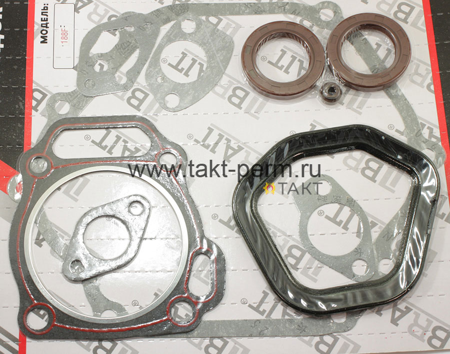 Набор прокладок и сальников двигателя ВR-188F (BR395P) 150шт/кор
