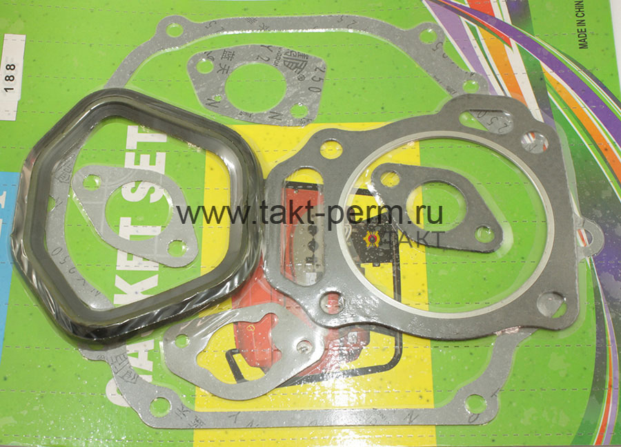 Комплект прокладок 188F (GX390)