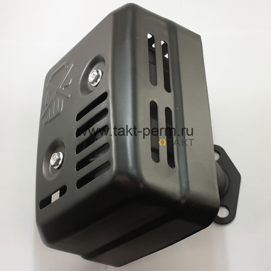Глушитель двигателя 168F-2 (ИНДИВИДУАЛЬНАЯ КОРОБКА) (BR202P)