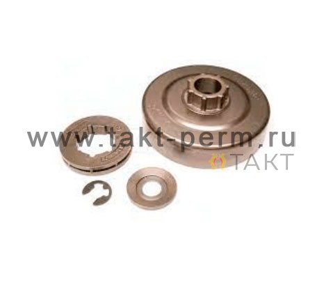 Комплект - Кольцевая цепная звёздочка 3/8" 7 зубьев 11220071000