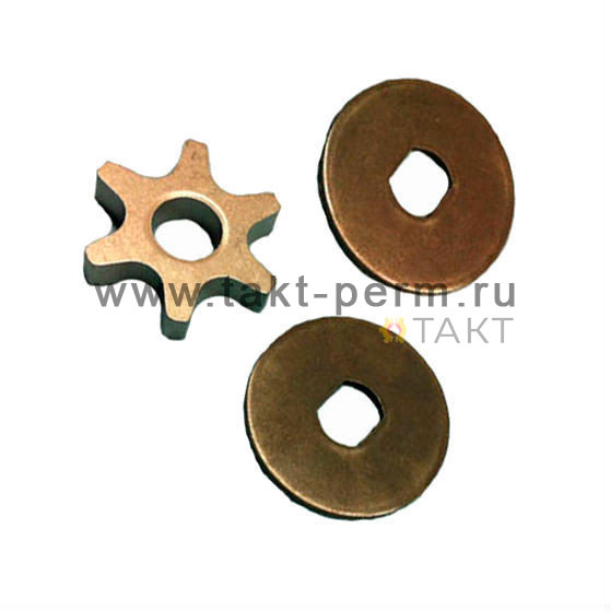 Цепная звёздочка 6зуб (3/8"P, HT) 41386421250